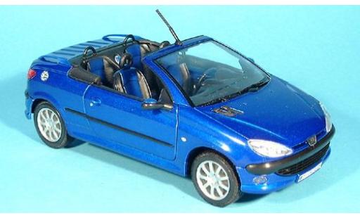 Peugeot 206 1/24 Welly Cabriolet offen (ohne Farbangabe) 1:24 modellino in miniatura
