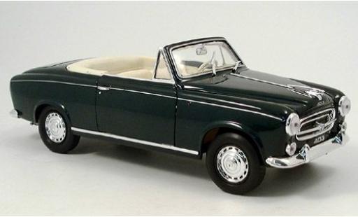 Peugeot 403 1/18 Welly Cabrio dk. grün 1957 1:18 modellino in miniatura