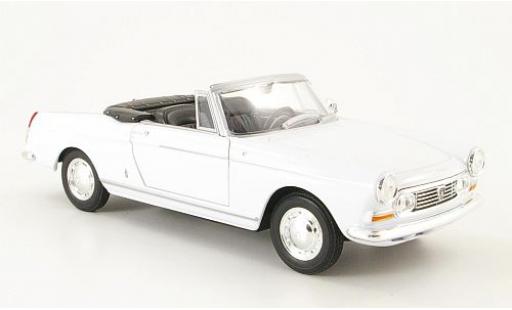 Peugeot 404 1/24 Welly Cabriolet weiss 1963 1:24 modellino in miniatura