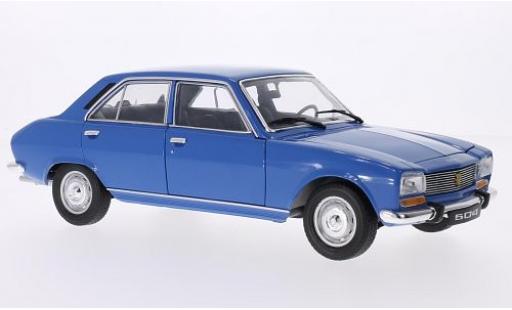 Peugeot 504 1/18 Welly blau 1975 1:18 modellino in miniatura