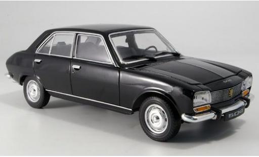 Peugeot 504 1/18 Welly schwarz 1975 1:18 modellino in miniatura