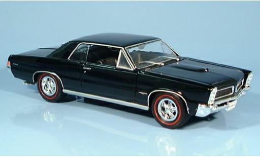 Pontiac GTO 1/24 Welly schwarz 1965 1:24 modellino in miniatura