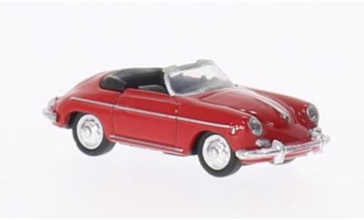 Porsche 356 1/87 Welly B Cabrio rot 1:87 modellino in miniatura