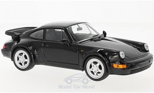 Porsche 964 Turbo 1/24 Welly 911 () Turbo 3.0 nero 1974 modellino in miniatura