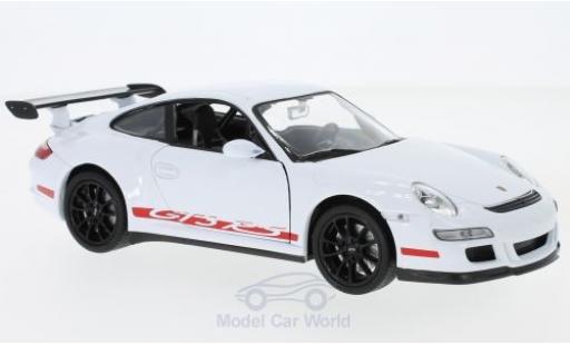 Porsche 997 GT3 RS 1/24 Welly 911 () GT3 RS () bianco modellino in miniatura