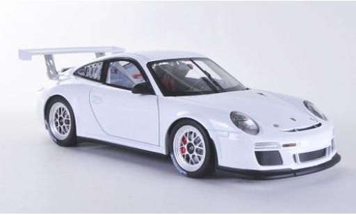 Porsche 997 GT3 CUP 1/18 Welly 911 GT3 Cup ( II) weiss Plain Body Version weiss 2012 1:18 modellino in miniatura