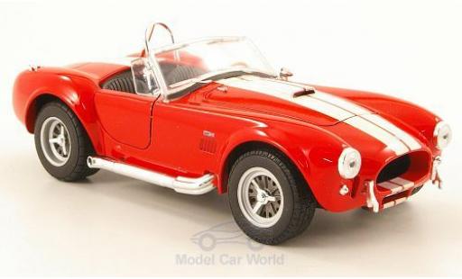 Shelby Cobra 1/24 Welly 427 SC rosso/beige 1965 modellino in miniatura