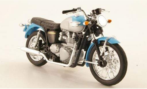 Triumph Bonneville 1/18 Welly blau 2002 1:18 modellino in miniatura