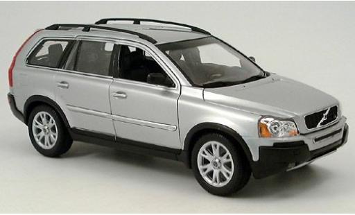 Volvo XC 1/18 Welly 90 silber 2003 1:18 modellino in miniatura
