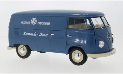 Volkswagen Bulli 1/18 Welly T1 1963 Porschewagen Ersatzteile Dienst 1:18 modellino in miniatura