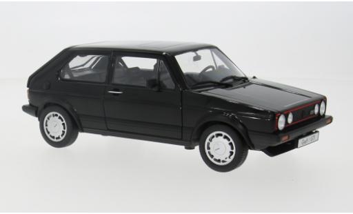 Volkswagen Golf 1/18 Welly I GTI schwarz 1983 1:18 modellino in miniatura