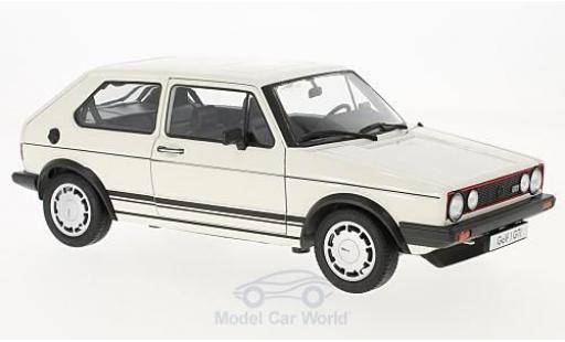 Volkswagen Golf V 1/18 Welly I GTI bianco 1982 modellino in miniatura