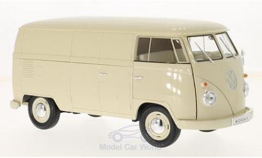 Volkswagen T1 B 1/18 Welly beige 1963 Kastenwagen modellino in miniatura