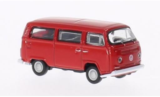 Volkswagen T2 1/24 Welly Bus rosso 1972 modellino in miniatura