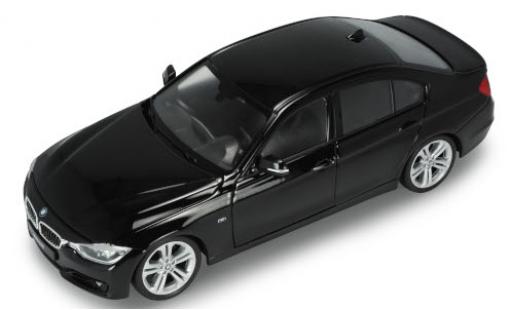 Bmw 335 1/24 Welly i (F30) nero modellino in miniatura