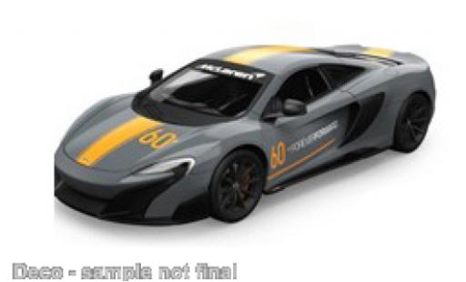 McLaren 675 1/24 Welly LT grigio modellino in miniatura