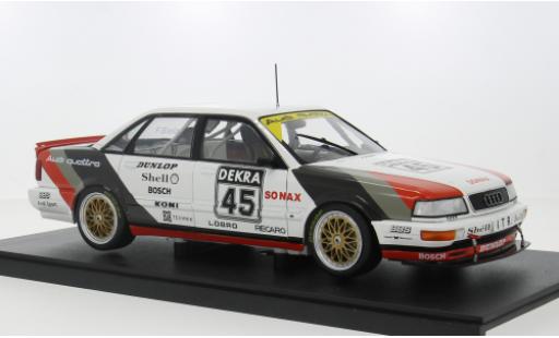 Audi V8 1/18 Werk83 Quattro DTM-Saison 1991 #45 1:18 modellino in miniatura