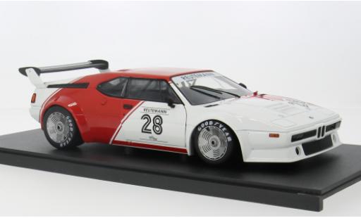 Bmw M1 1/18 Werk83 Procar Procar 1980 #28 1:18 modellino in miniatura