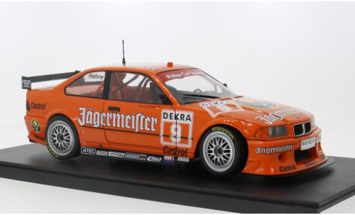 Bmw M3 1/18 Werk83 (E36) DTM 1993 Team Linder Jägermeister #9 1:18 modellino in miniatura