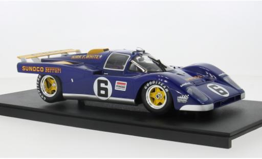 Ferrari 512 1/18 Werk83 M 24h Daytona 1971 Team Sunoco #6 1:18 modellino in miniatura
