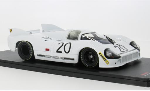 Porsche 917 1971 1/18 Werk83 /20 weiss 24h Le Mans Martini Racing #20 1:18 modellino in miniatura