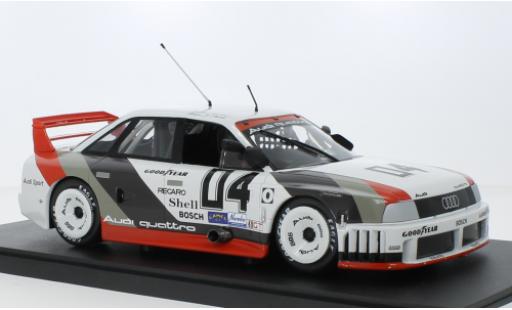 Audi 90 1/18 Werk83 IMSA GTO No.04 IMSA 500 Km Miller haut Life 1989 modellino in miniatura
