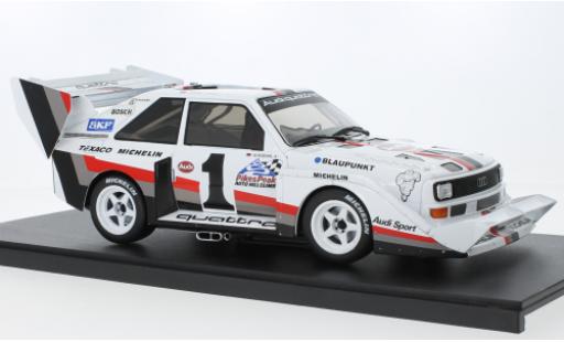 Audi Sport Quattro 1/18 Werk83 Sport quattro S1 E2 No.1 Pikes Peak 1987 modellino in miniatura