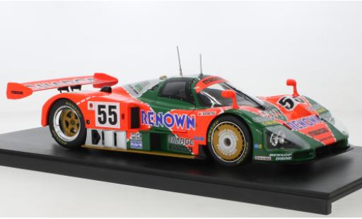 Mazda 787B 1/18 Werk83 RHD No.55 speed Co. Ltd. 24h Le Mans 1991 modellino in miniatura