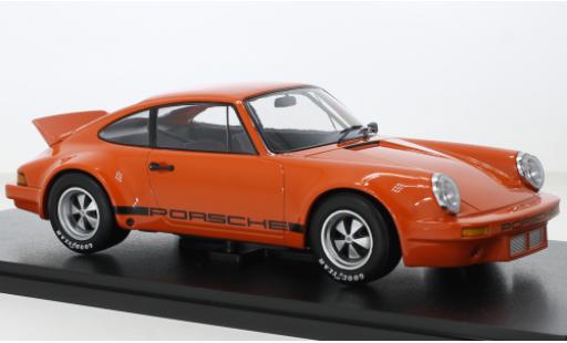 Porsche 911 1/18 Werk83 Carrera 3.0 RSR orange modellino in miniatura