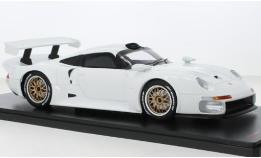 Porsche 993 1/18 Werk83 911 GT1 bianco 1996 modellino in miniatura