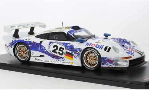 Porsche 993 1/18 Werk83 911 GT1 No.25 AG 24h Le Mans 1996 modellino in miniatura