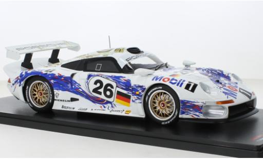 Porsche 993 1/18 Werk83 911 GT1 No.26 AG 24h Le Mans 1996 modellino in miniatura
