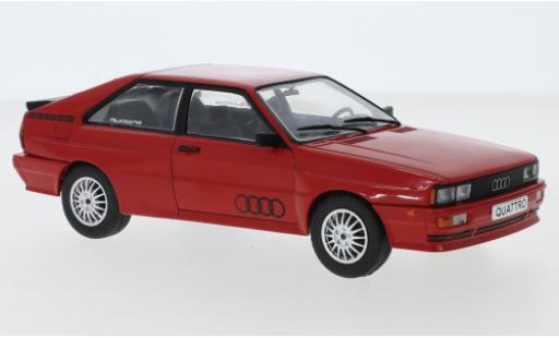 Audi Quattro 1/24 WhiteBox quattro rosso 1980 modellino in miniatura
