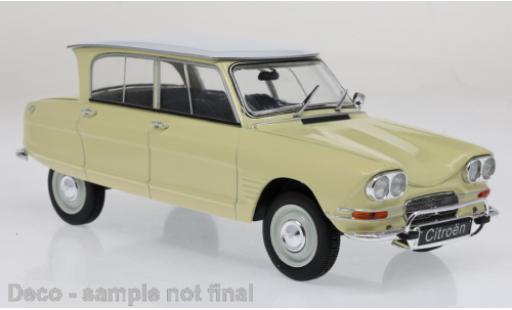 Citroen Ami 6 1/24 WhiteBox AMI 6 giallo/bianco 1961 modellino in miniatura