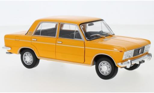 Fiat 125 1/24 WhiteBox orange modellino in miniatura