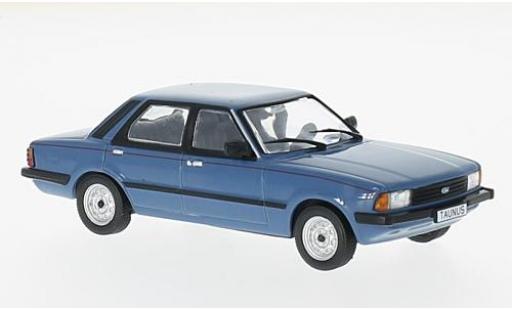 Ford Taunus 1/43 WhiteBox TC2 Brillant blu 1982 modellino in miniatura