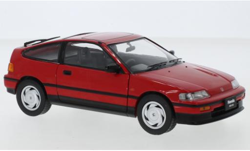 Honda CR-X 1/24 WhiteBox rosso RHD 1987 modellino in miniatura