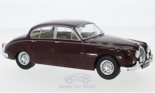 Jaguar MK 1/24 WhiteBox II rosso 1960 modellino in miniatura