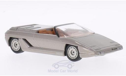 Lamborghini Athon 1/43 WhiteBox Bertone metallico grigio 1980 modellino in miniatura