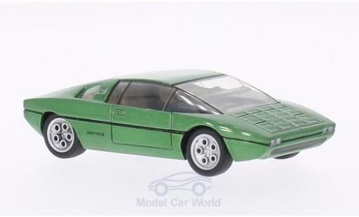 Lamborghini Bravo 1/43 WhiteBox metallico verde 1974 modellino in miniatura