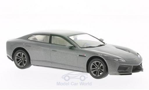 Lamborghini Estoque 1/43 WhiteBox metallico grigio 2008 modellino in miniatura