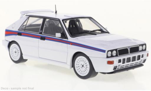 Lancia Delta 1/24 WhiteBox Integrale 16V weiss/Dekor 1989 1:24 modellino in miniatura