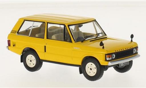 Land Rover Range Rover 1/43 WhiteBox 3.5 giallo RHD 1970 modellino in miniatura