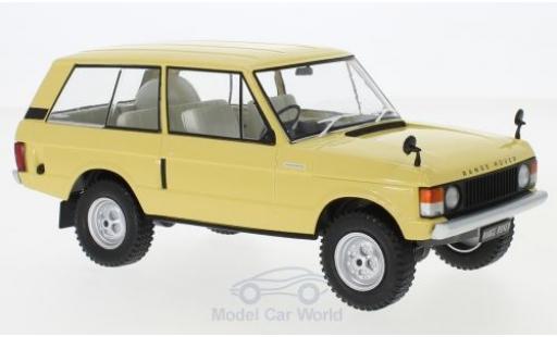 Land Rover Range Rover 1/24 WhiteBox 3.5 V8 beige 1972 modellino in miniatura