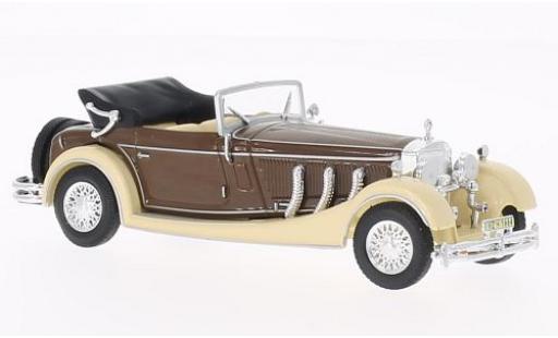 Mercedes SS 1/43 WhiteBox beige/marroneee 1933 modellino in miniatura