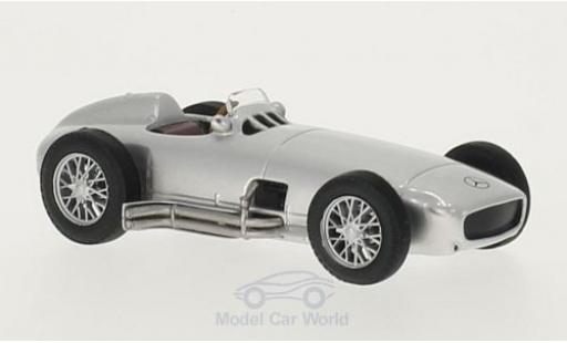 Mercedes W 196 1/43 WhiteBox grigio 1954 modellino in miniatura