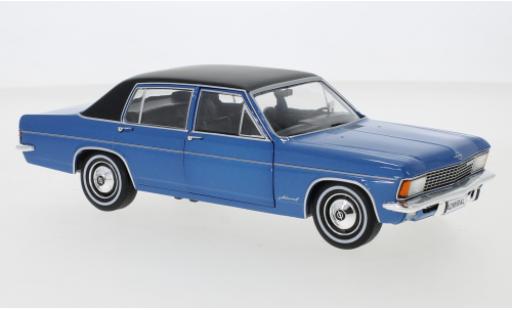 Opel Admiral 1/24 WhiteBox B blu/matt-nero modellino in miniatura