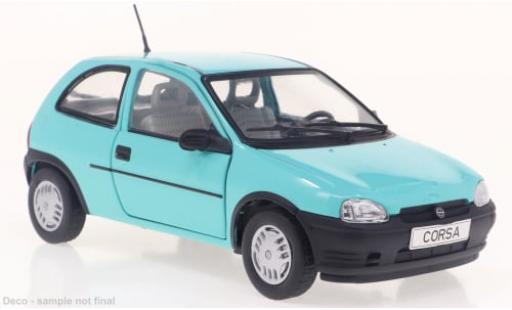 Opel Corsa 1/24 WhiteBox B türkis 1993 1:24 modellino in miniatura