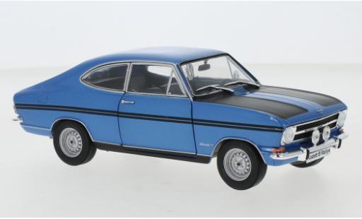Opel Kadett 1/24 WhiteBox B Rallye blu/nero 1967 modellino in miniatura