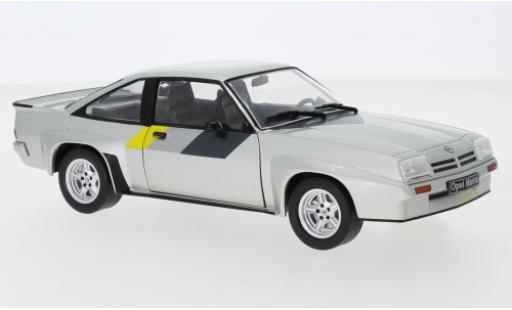 Opel Manta 1/24 WhiteBox B 400 grigio 1981 modellino in miniatura